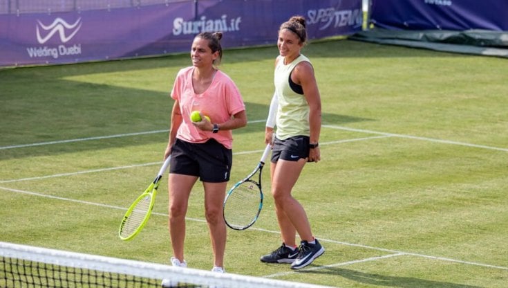 Vinci e Errani (foto Creativite Idea)