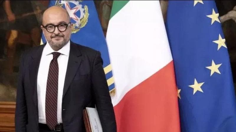 Il ministro della Cultura Gennaro Sangiuliano
