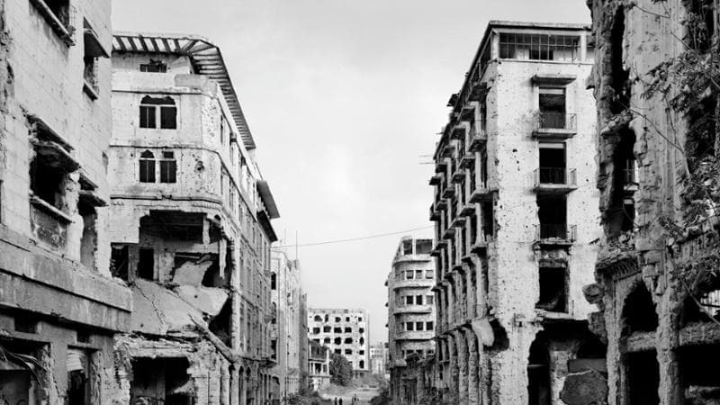 &copy; Gabriele Basilico | Beirut 1991
