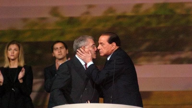 Silvio Berlusconi e Marcello Dell'Utri
