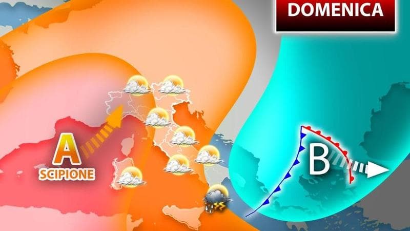 Previsioni meteo, torna il caldo ma i temporali sono in agguato