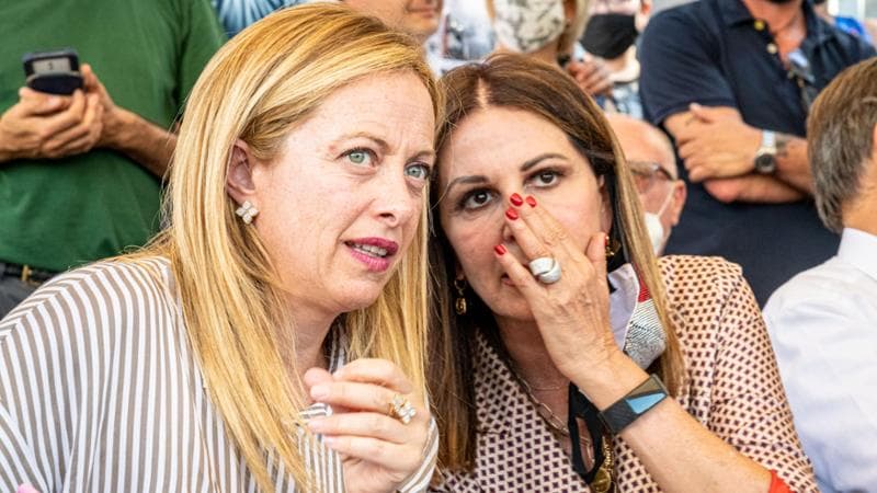 Giorgia Meloni e Daniela Santanch&egrave;&nbsp;
