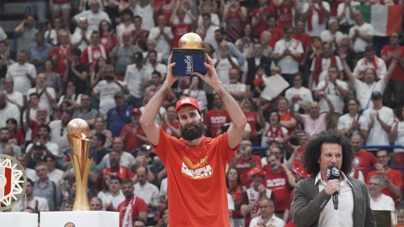 Gigi Datome, mvp delle finali scudetto 2023
