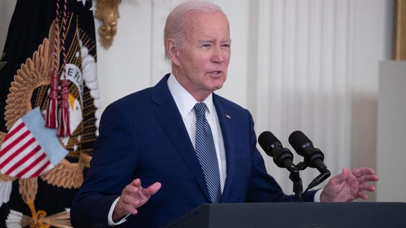 Washington: il presidente degli Stati Uniti Joe Biden
