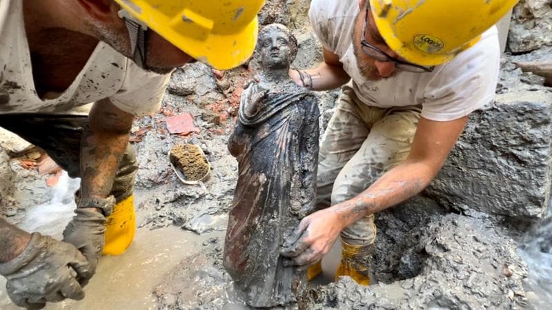 L’acqua magica dei bronzi di San Casciano