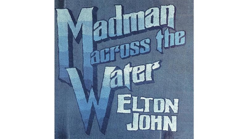 La copertina&nbsp;di Madman across&nbsp;the Water (1971)&nbsp;che contiene&nbsp;Goodbye
