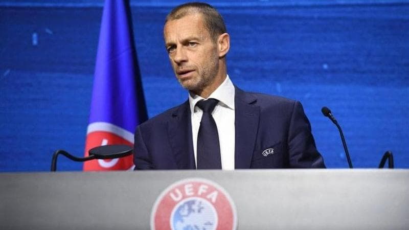 Il presidente UEFA Aleksander Ceferin
