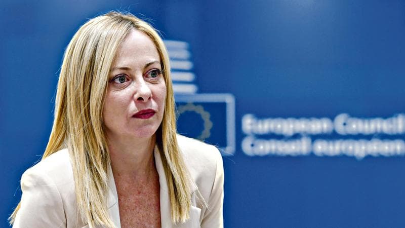 Brussels - Belgium, Brussels - June 29 2023
European Council
Italian Prime Minister Giorgia Meloni (Brussels - 2023-06-29, Sierakowski/EUC/ROPI) p.s. la foto e' utilizzabile nel rispetto del contesto in cui e' stata scattata, e senza intento diffamatorio del decoro delle persone rappresentate