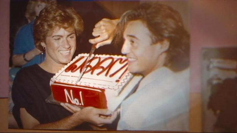 Wham! George Michael and Andrew Ridgeley in Wham! Cr. Courtesy of Netflix © 2023
