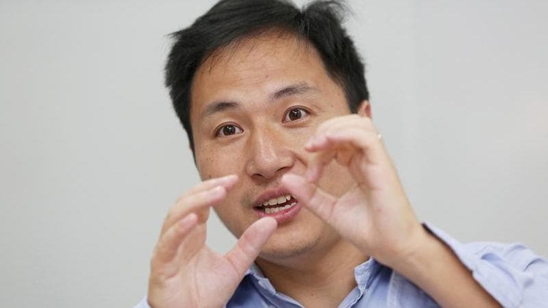 He Jiankui&nbsp;
