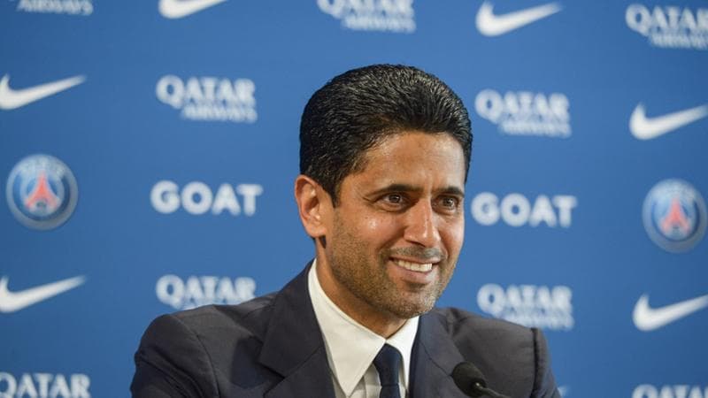 Nasser Al-Khelaifi, presidente del Paris Saint Germain
