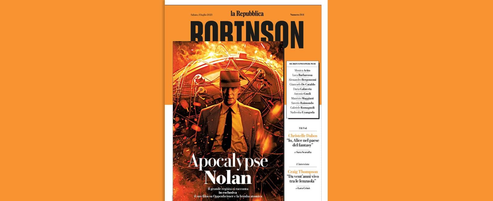 Christopher Nolan: “Io e la bomba”. Sul nuovo Robinson