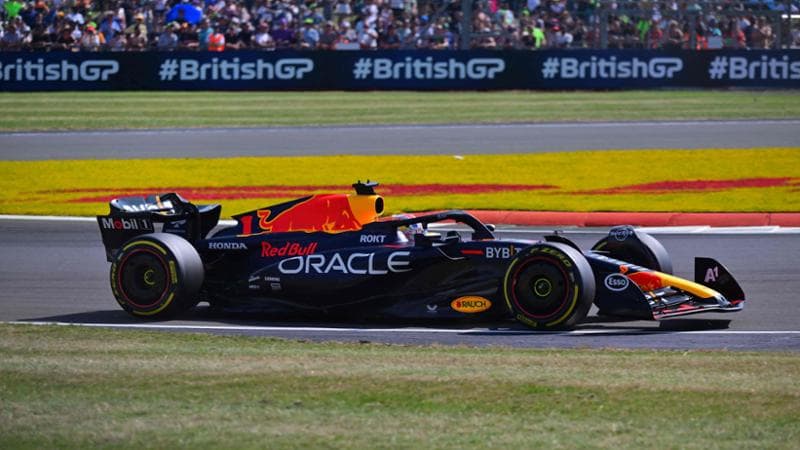 La Red Bull di Max Verstappen
