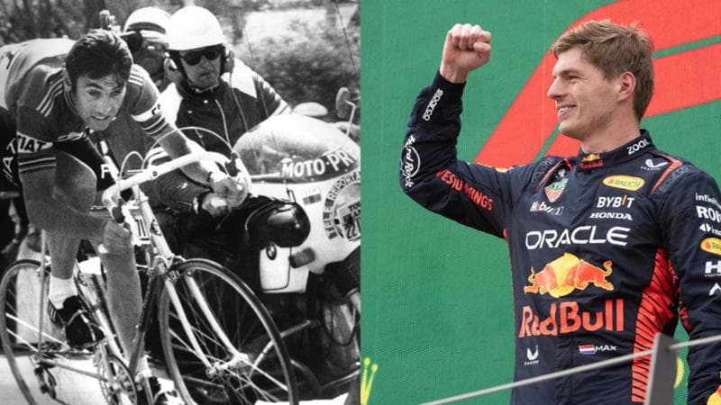 Merckx e Verstappen
