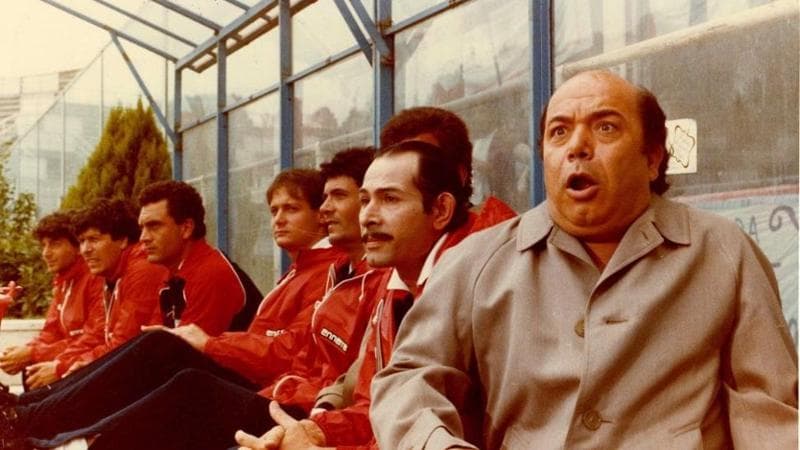 Lino Banfi nel 1984 nei panni del celebre Oronzo Can&agrave; ne L'allenatore del pallone.