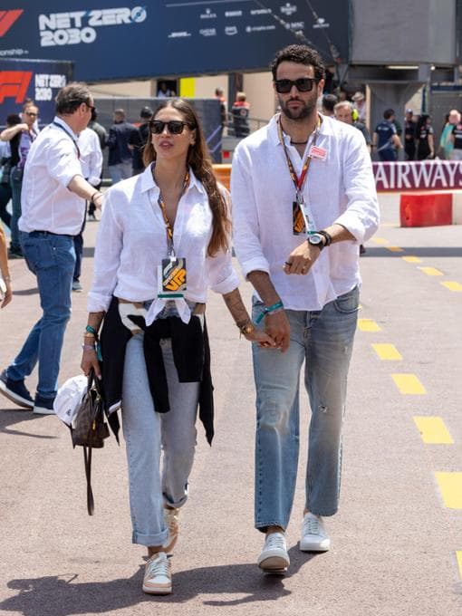 Satta e Berrettini al Gran Premio di Monaco di Formula Uno
