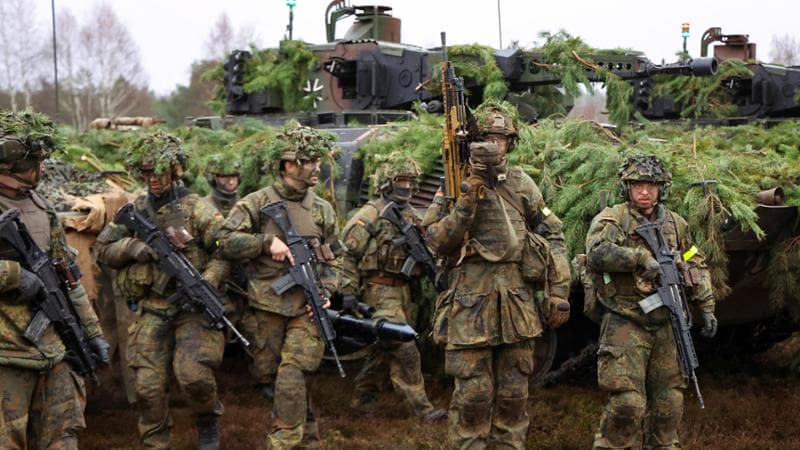 I militari tedeschi sbarcano in Australia