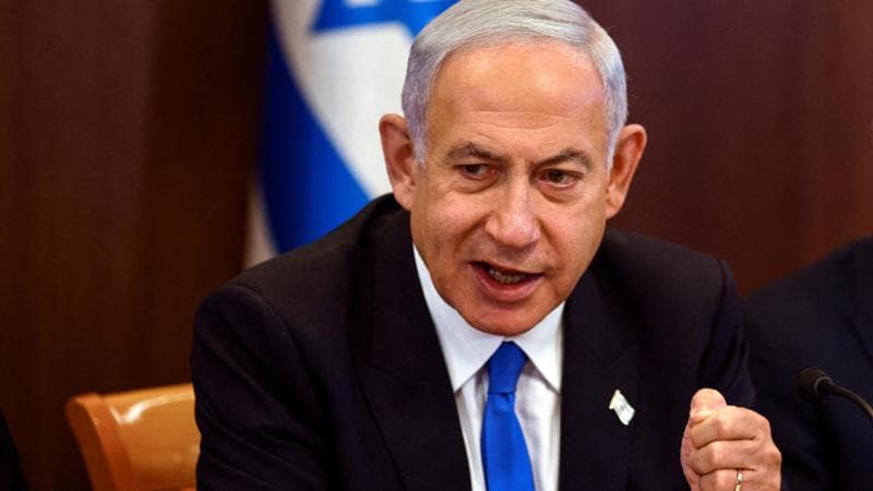 Il primo ministro israeliano Benjamin Netanyahu
