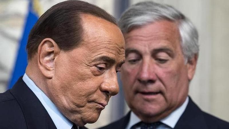 Silvio Berlusconi e Antonio Tajani
