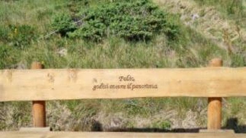 Una panchina per te
