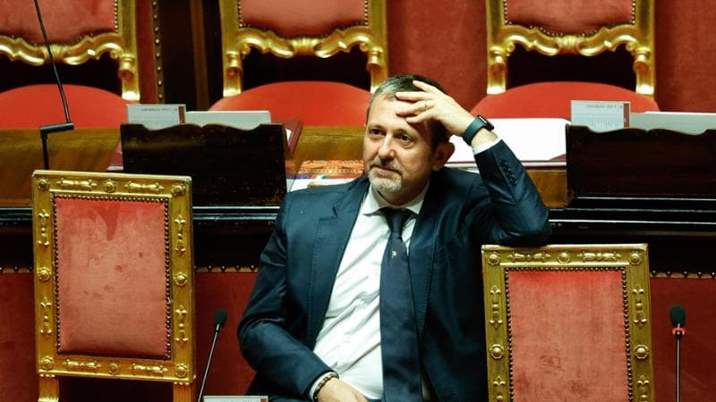 Il sottosegretario alla Giustizia e deputato di FdI, Andrea Delmastro
