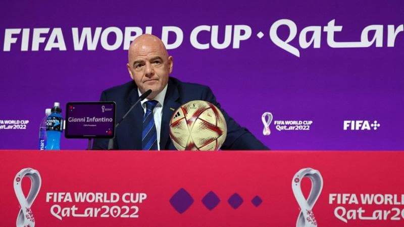 Gianni Infantino, presidente della Fifa
