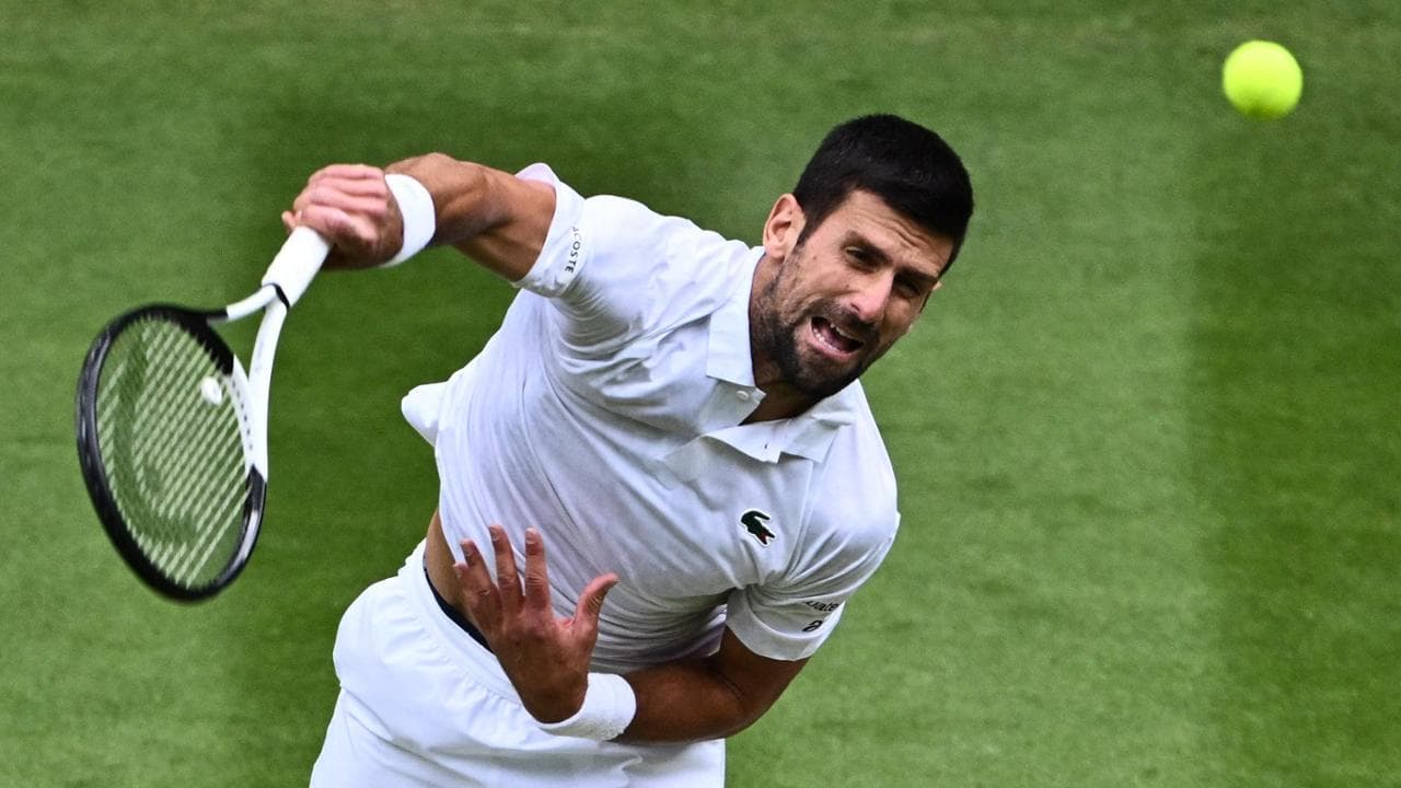 Novak Djokovic ha vinto il primo set
