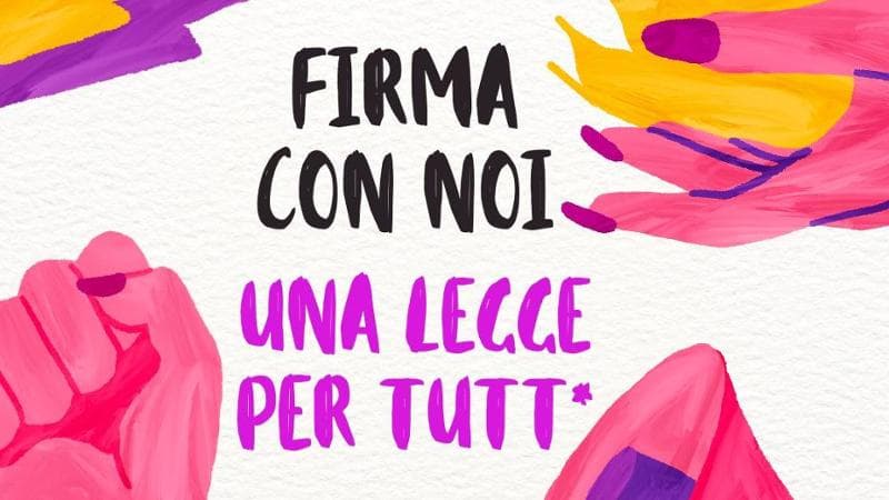 Il manifesto promosso dai Radicali e dalla associazione Libera di abortire
