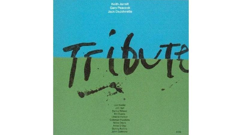La copertina di Tribute (1990) del Keith Jarrett Trio che contiene Ballad of the Young Sad Men
