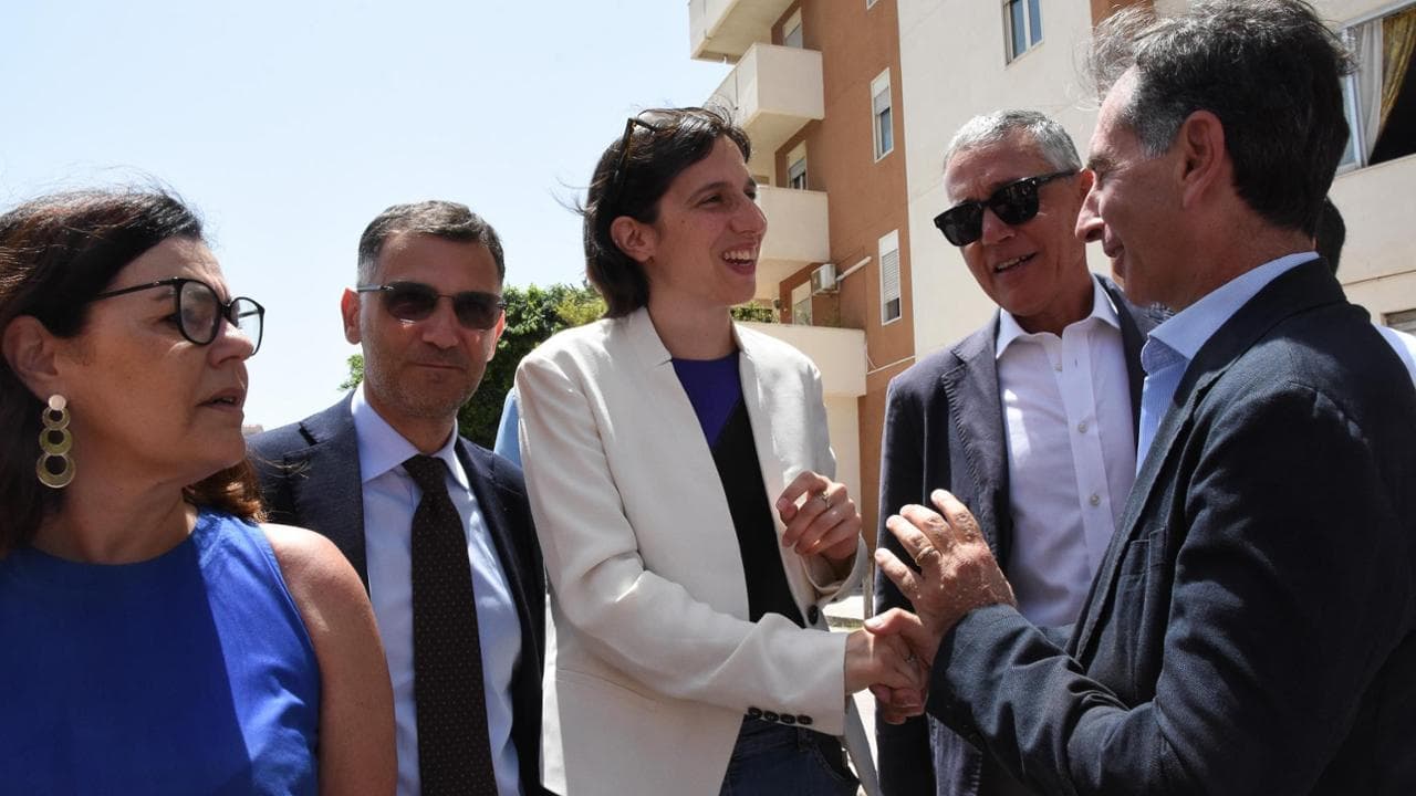 Schlein a Palermo per l'anniversario della morte di Borsellino&nbsp;
