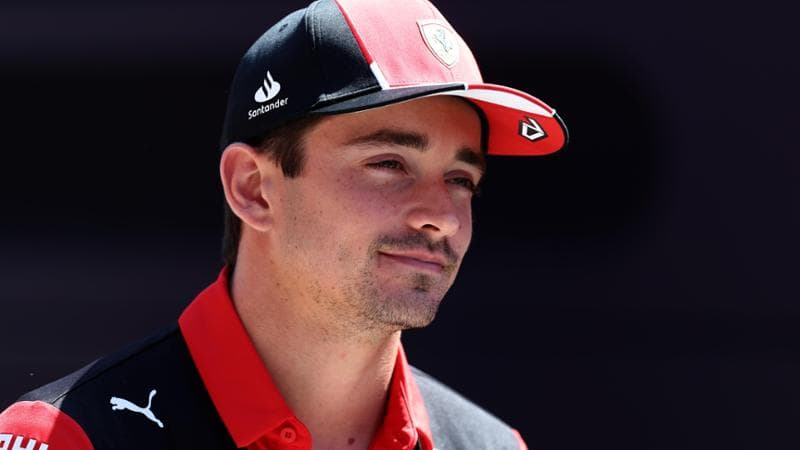 Charles Leclerc a Budapest
