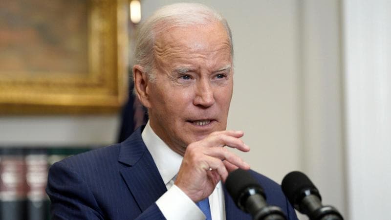 Il presidente statunitense Joe Biden
