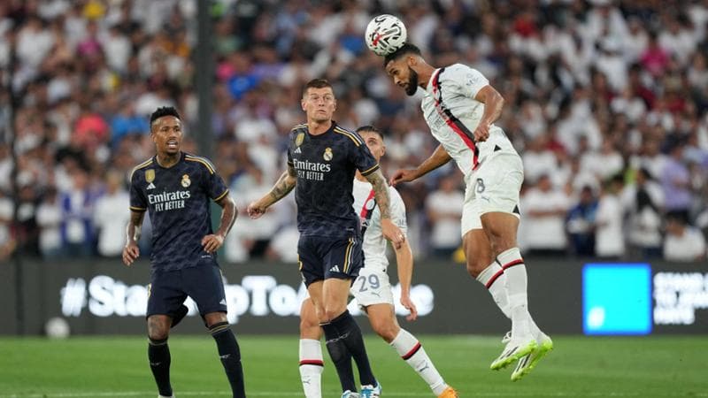 Milan-Real Madrid 2-3: rimonta spagnola completata da Vinicius, buona prova dei nuovi Pulisic e Loftus-Cheek