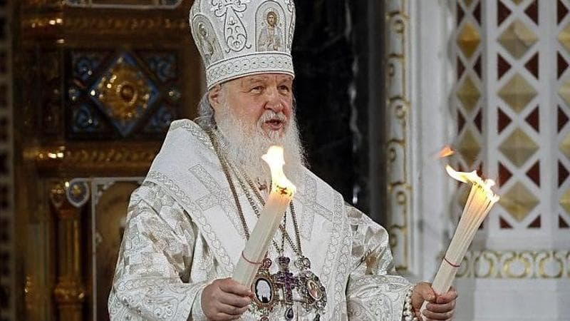 Il patriarca ortodosso Kirill&nbsp;
