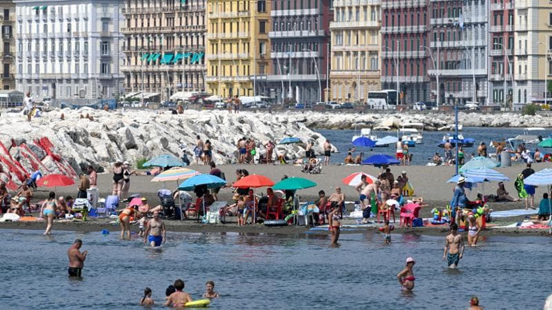 Il lungomare Caracciolo a Napoli
