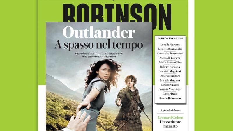 A spasso nel tempo con Outlander sul nuovo Robinson