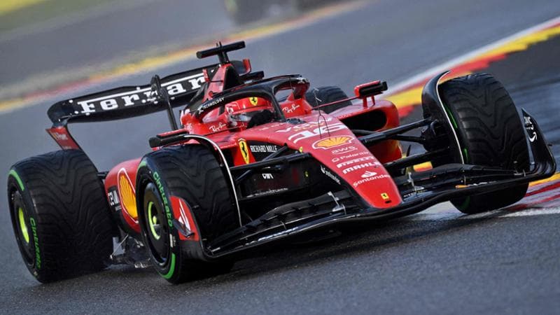 La Ferrari di Charles Leclerc
