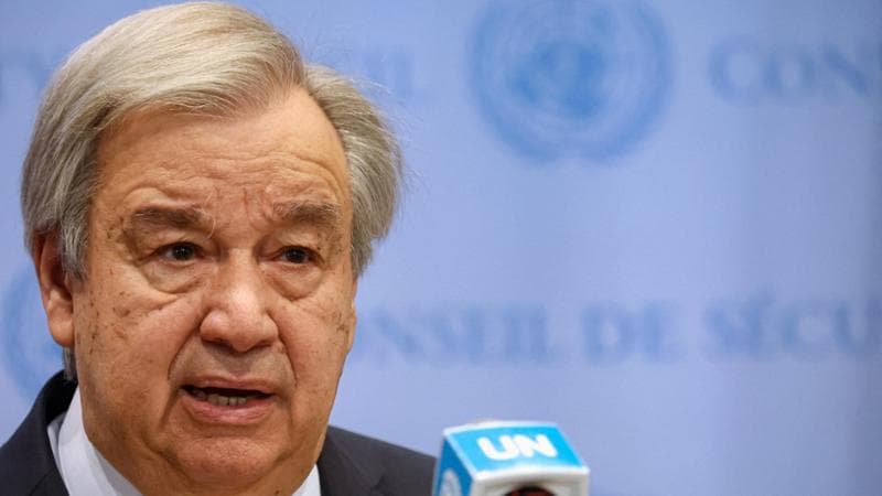 Interview with António Guterres: ‘More hunger and migrations because of the climate crisis. We must act now’