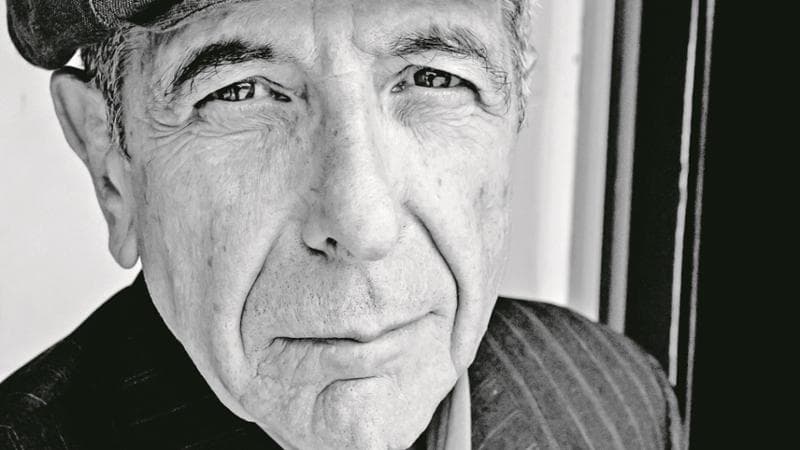 Leonard Cohen (1934-2016), cantautore e scrittore. Credit: Andie Mills / Alamy Stock Photo
