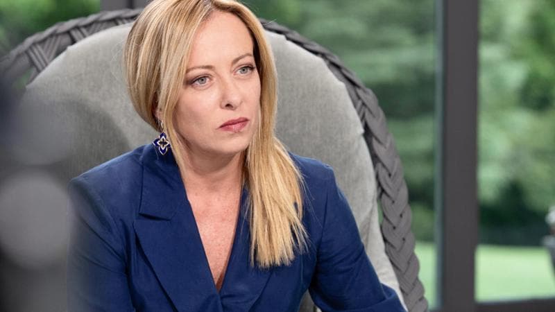 La premier Giorgia Meloni
