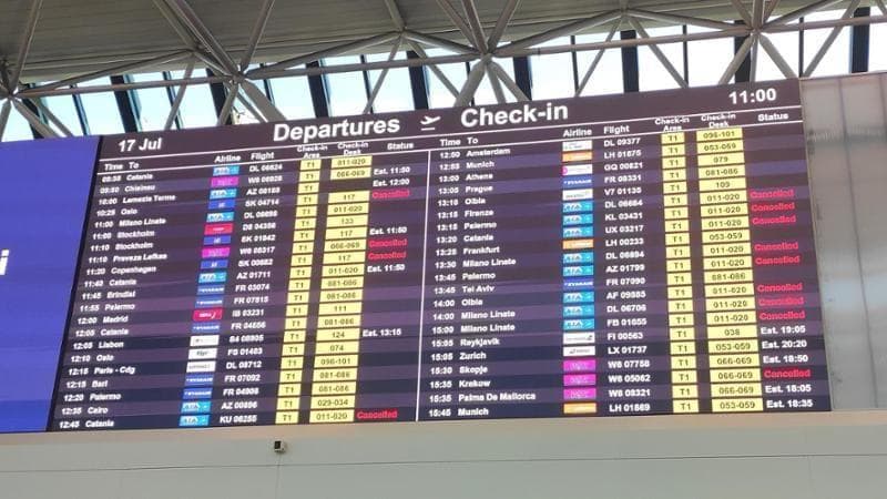 L’estate nera del turismo. Aerei, navi e treni in tilt: fioccano le cancellazioni