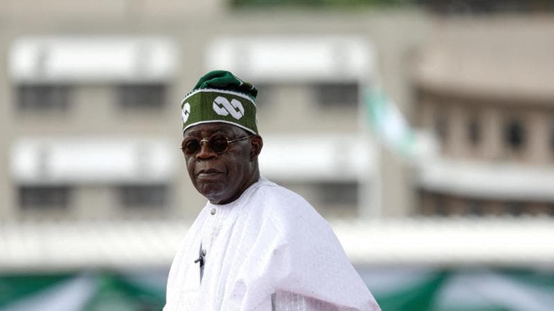 Il presidente della Nigeria Bola Tinubu
