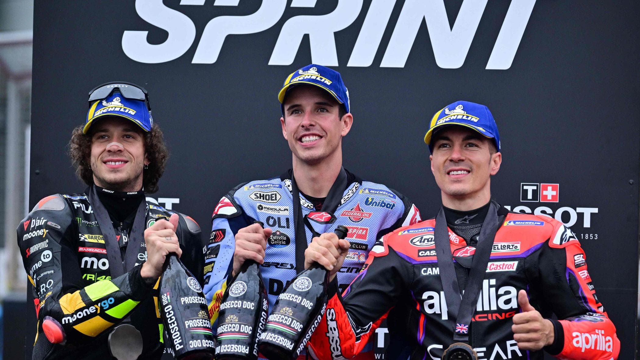 MotoGp, Alex Marquez vince la sprint di Silverstone davanti a Bezzecchi ...