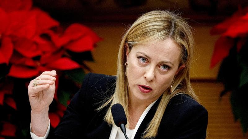 La premier Giorgia Meloni
