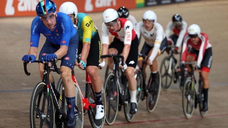 Mondiali di ciclismo, Elia Viviani di bronzo nell’eliminazione