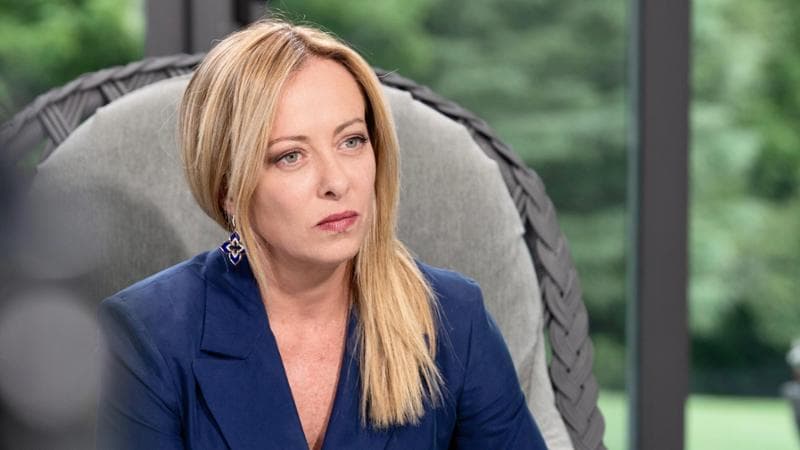 La premier Giorgia Meloni
