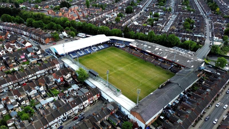 Lo stadio del Luton Town
