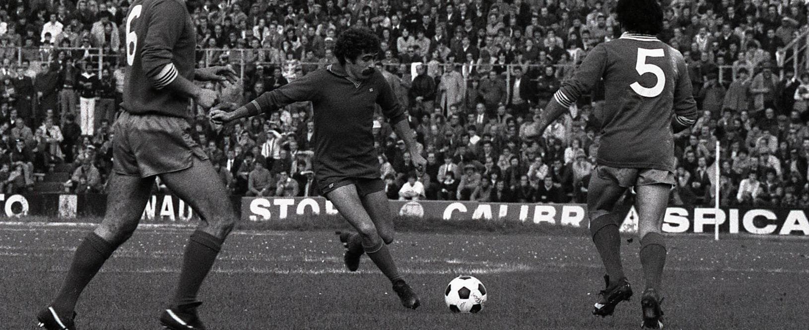 Massimo Palanca in un Brescia-Catanzaro 1-1 dell'ottobre 1980
