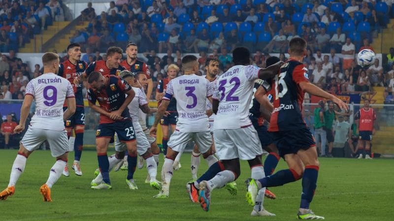 Genoa-Fiorentina 1-4: i viola chiudono i giochi in 45’