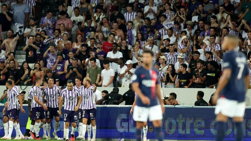 Ligue 1, il rientro di Mbappé non basta al Psg: 1-1 a Tolosa